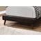 Monarch Specialties Bed, Twin Size, Platform, Teen, Frame, Upholstered, Pu Leather Look, Wood Legs, Brown, Transitional I 5982T - alternate 3